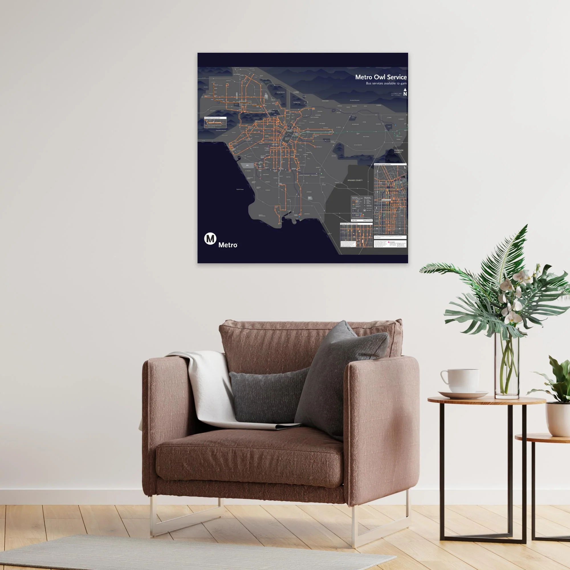 1452-los-angeles-metro-night-owl-map-poster-2.webp Los Angeles Metro Night Owl Map Poster
