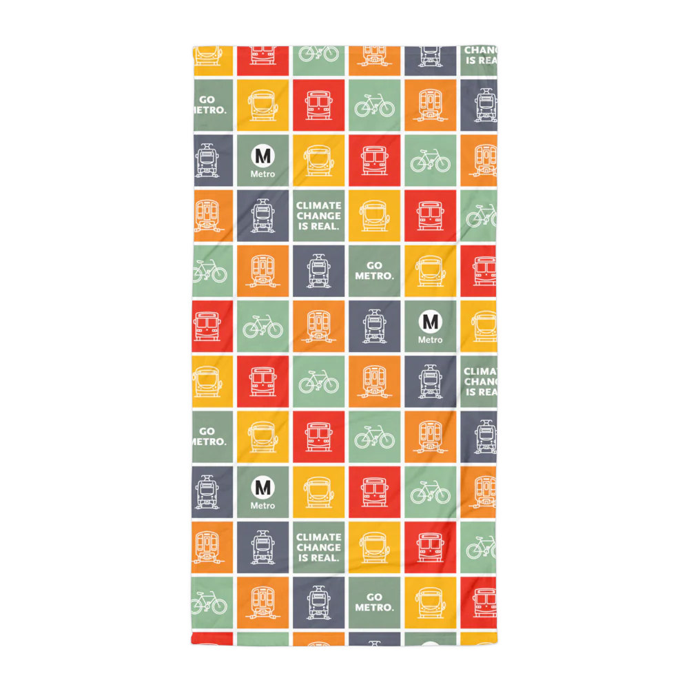 Climate Change Is Real Towel