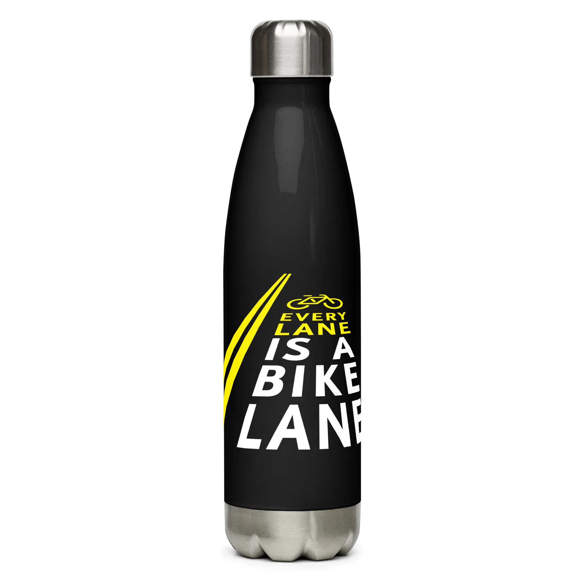 Every Lane Is a Bike Lane Water Bottle