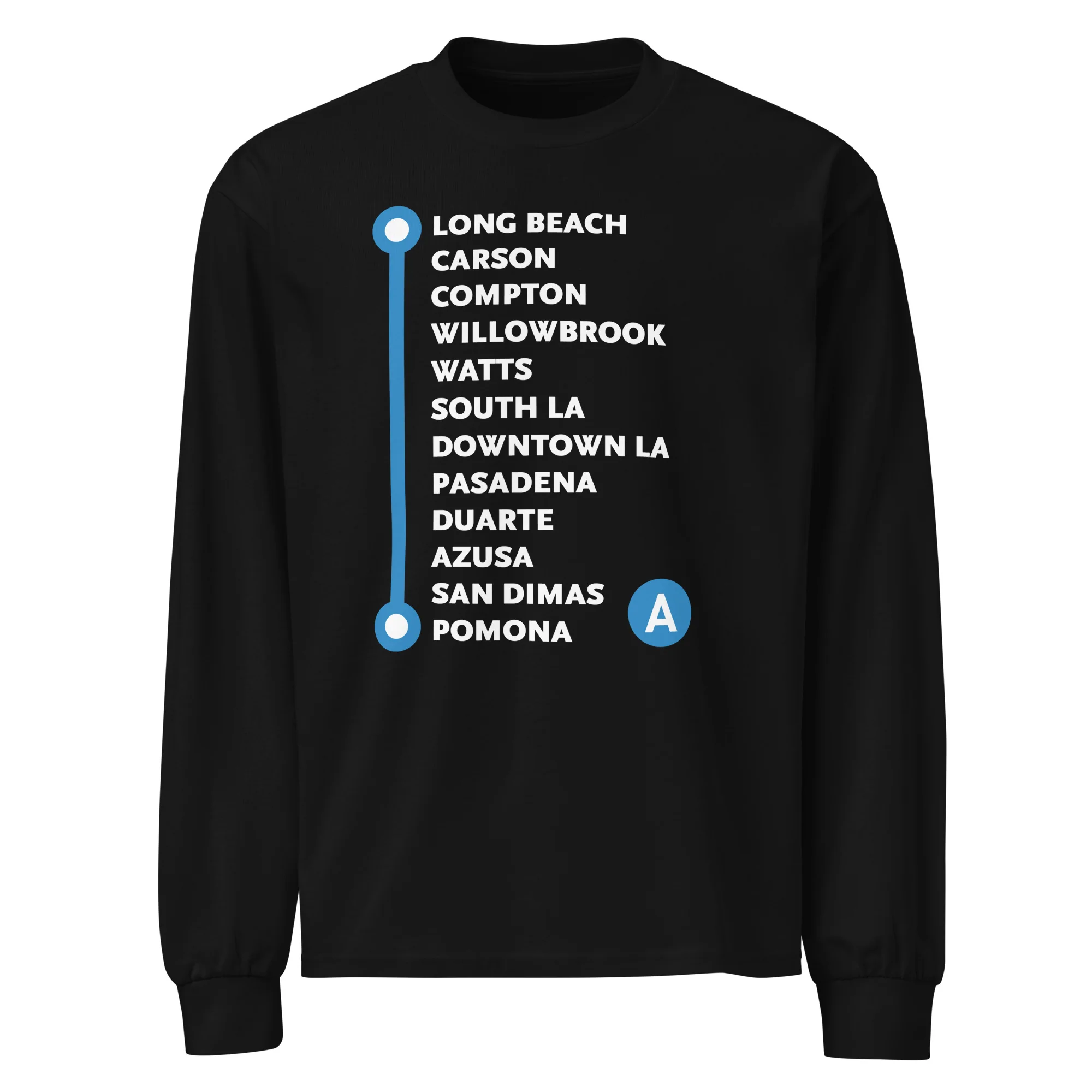 A Line Heavyweight Long Sleeve Shirt