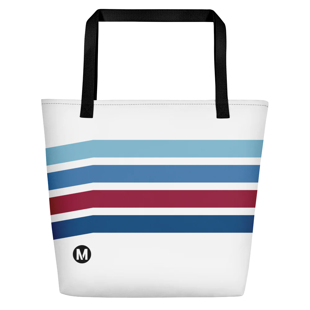 586-retro-blue-line-beach-bag-2.webp Retro Blue Line Beach Bag